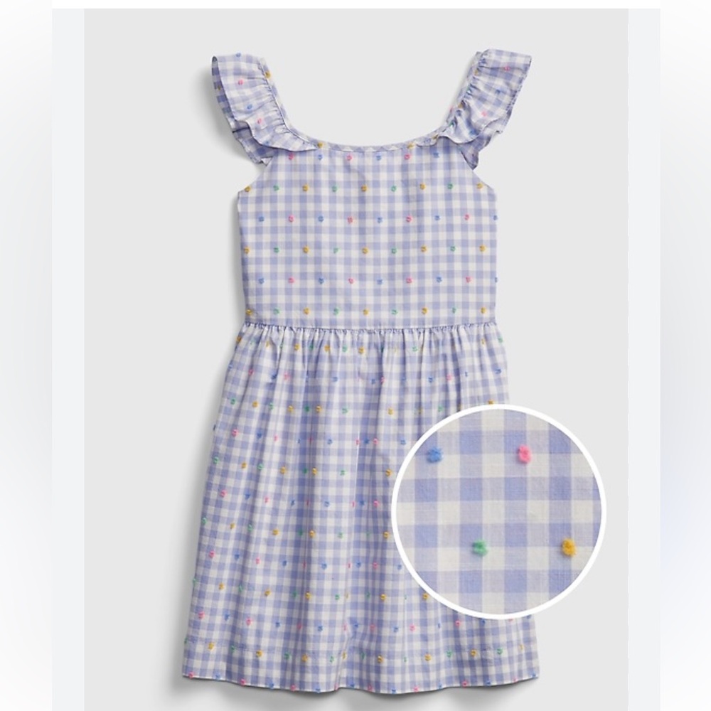 Gap Kids Gingham Print Dress